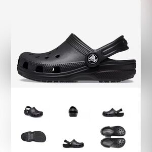 CROCS Kids Shoes in Black